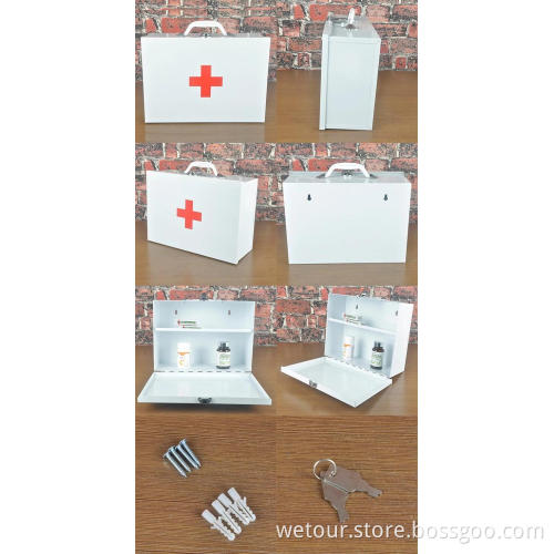 Medical Empty Disaster First Aid Kits Box